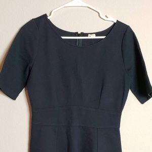 J. CREW Black Dress Size 4